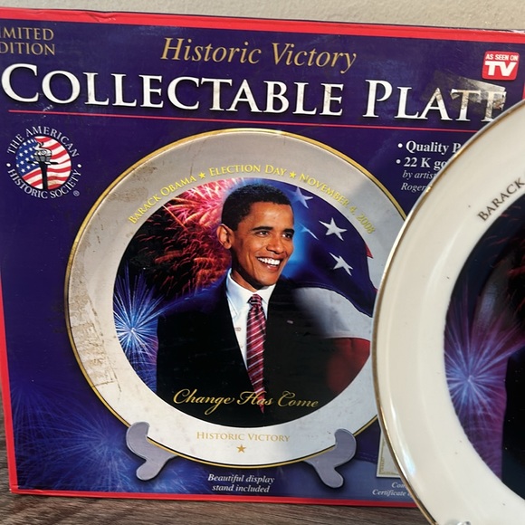 President Barack Obama Collectable Plates - Picture 7 of 9